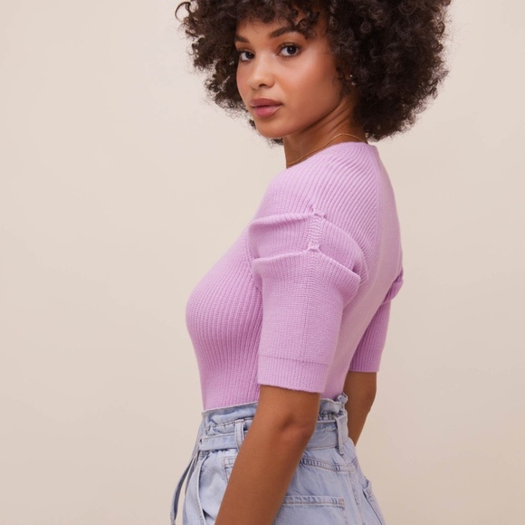 ASTR THE LABEL Adelia Ribbed Knit Sweater - Picture 5 of 6